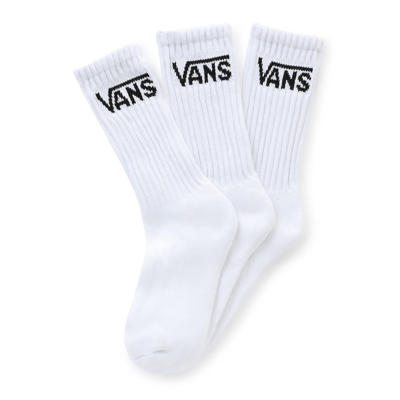 Classic 3 Pack Socks (Kids) 10-13.5 WHITE (WHT)