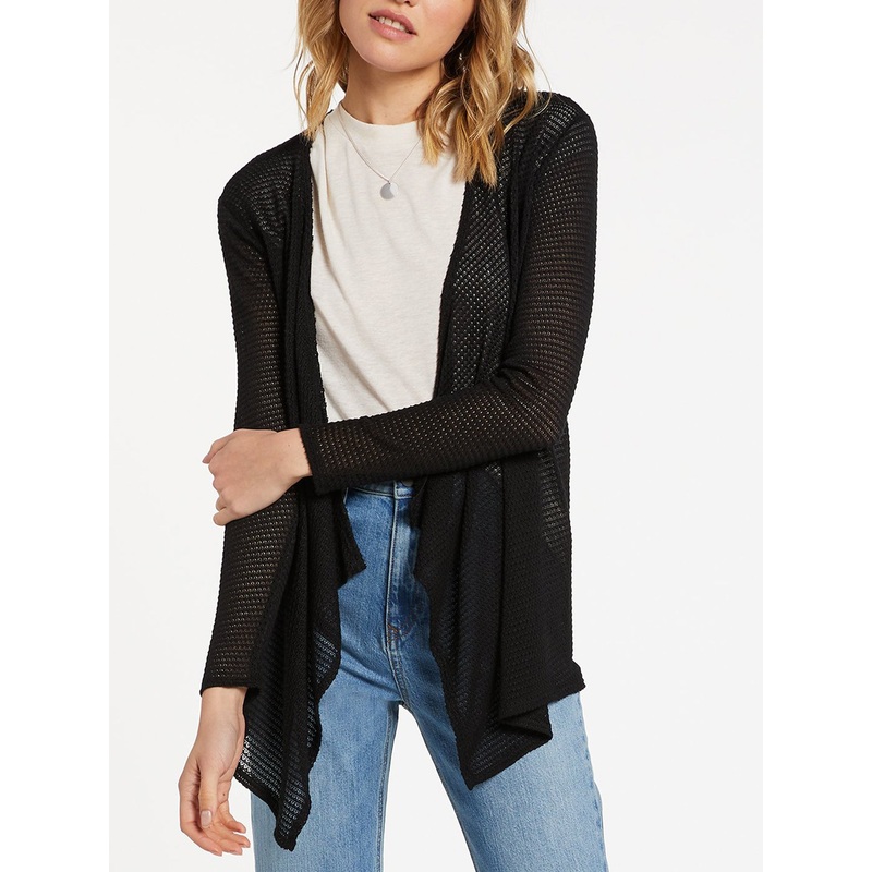Go Go Wrap Cardigan XS BLACK (BLK)