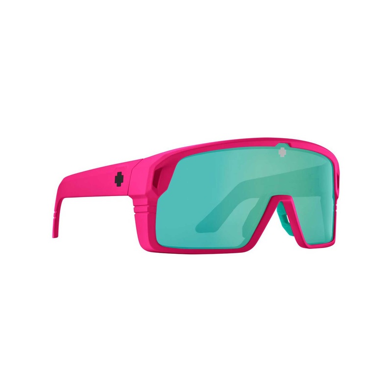 Monolith Sunglasses O/S NEON PINK/BRNZE LIGHT GRN