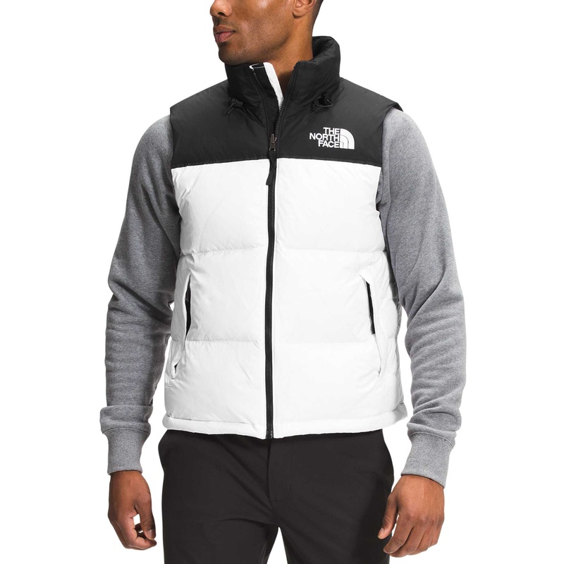 1996 Retro Nuptse Vest XXS RECYCLED TNF BLACK (LE4)