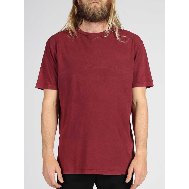 Vintage Wash T-Shirt SM BURGUNDY