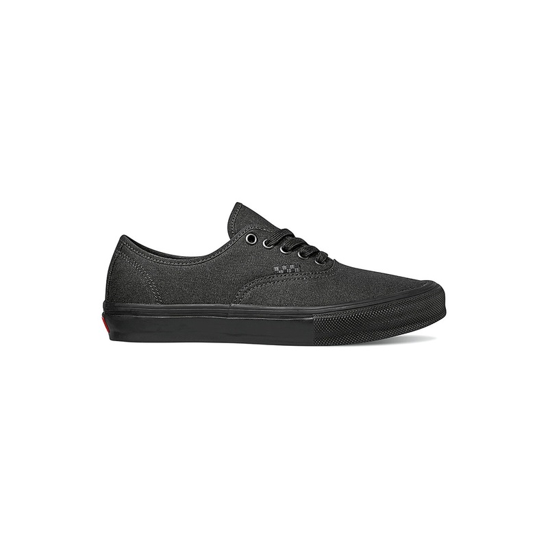 Skate Authentic Black/Black Shoes 03.5/W05 BLACK/BLACK (BKA)