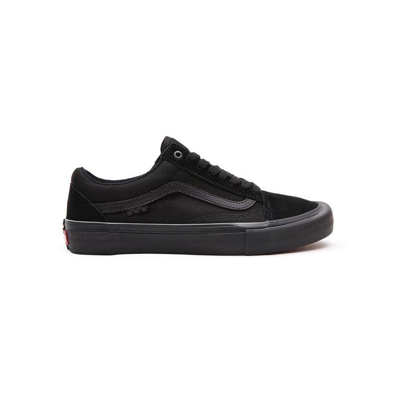 Skate Old Skool Black/Black Shoes 03.5/W05 BLACK/BLACK (BKA)