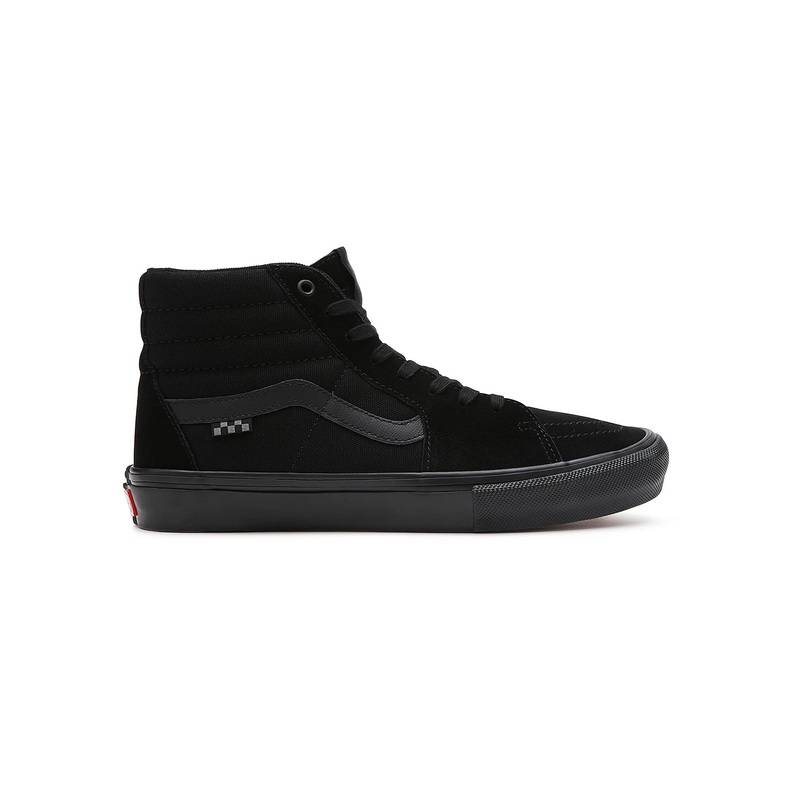 Skate Sk8-Hi Black/Black Shoes 03.5/W05 BLACK/BLACK (BKA)