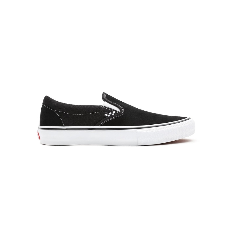 Skate Slip-On Black/White Shoes 03.5/W05 BLACK/WHITE (Y28)