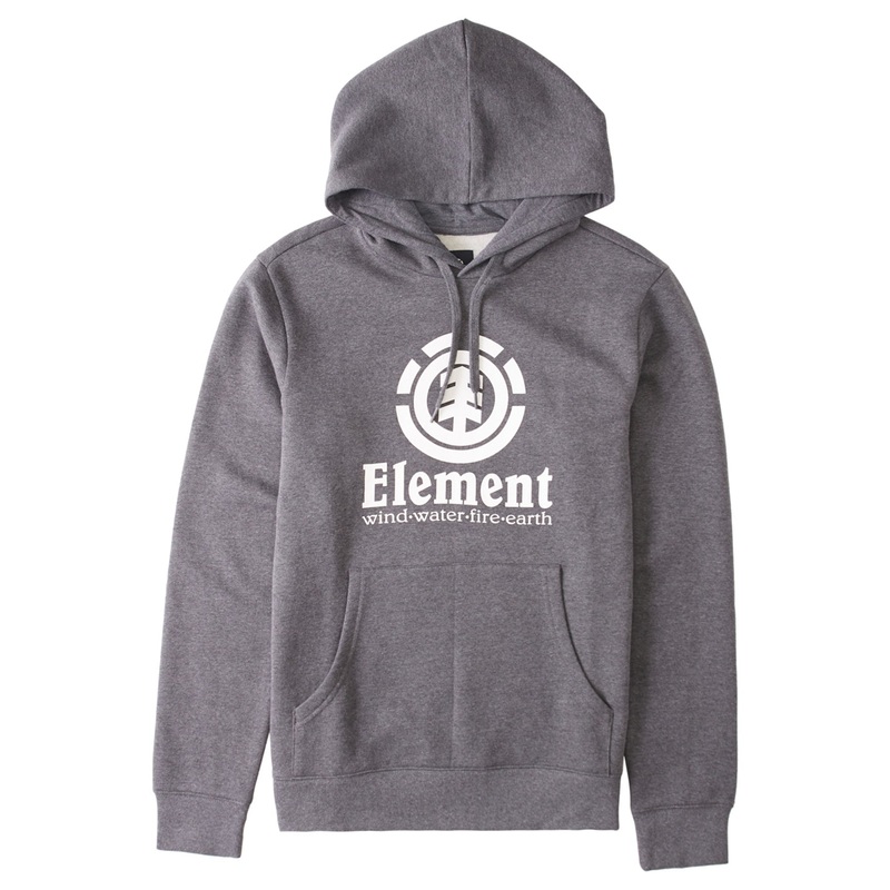 Vertical Hoodie SM CHARCOAL HEATHER (CHH)