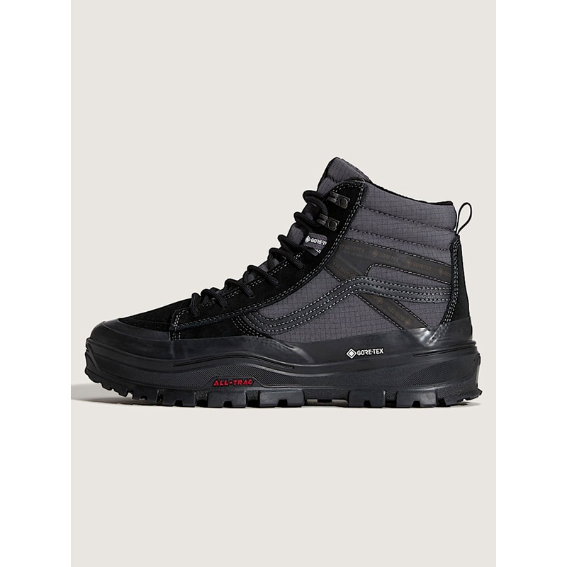 MTE Sk8-Hi GORE-TEX Insulated Black/Black Shoes 08.5/W10 BLACK/BLACK (BKA)