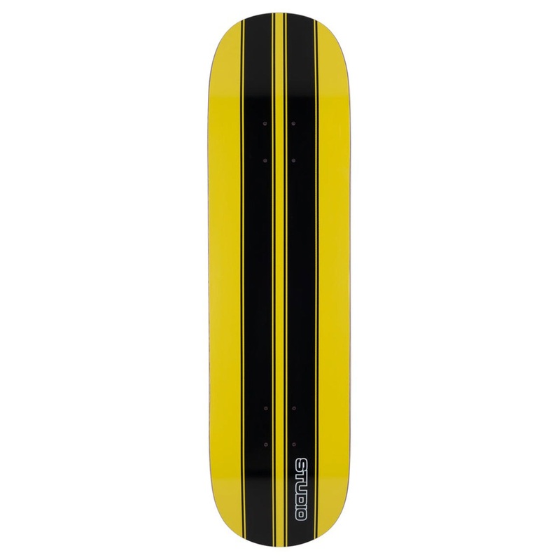 Javelin Racer 8.5 & 8.25 Skateboard Deck 8.5 YELLOW