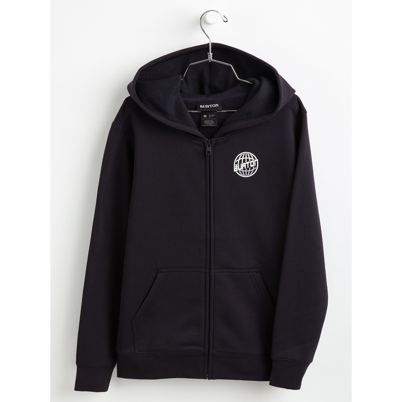 Westdale Zip Hoodie (Boys 7-14) XS TRUE BLACK (001)
