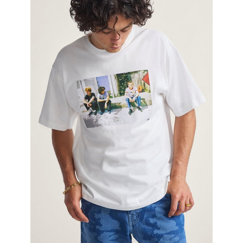 Vans x Atiba Curb T-Shirt SM WHITE (WHT)