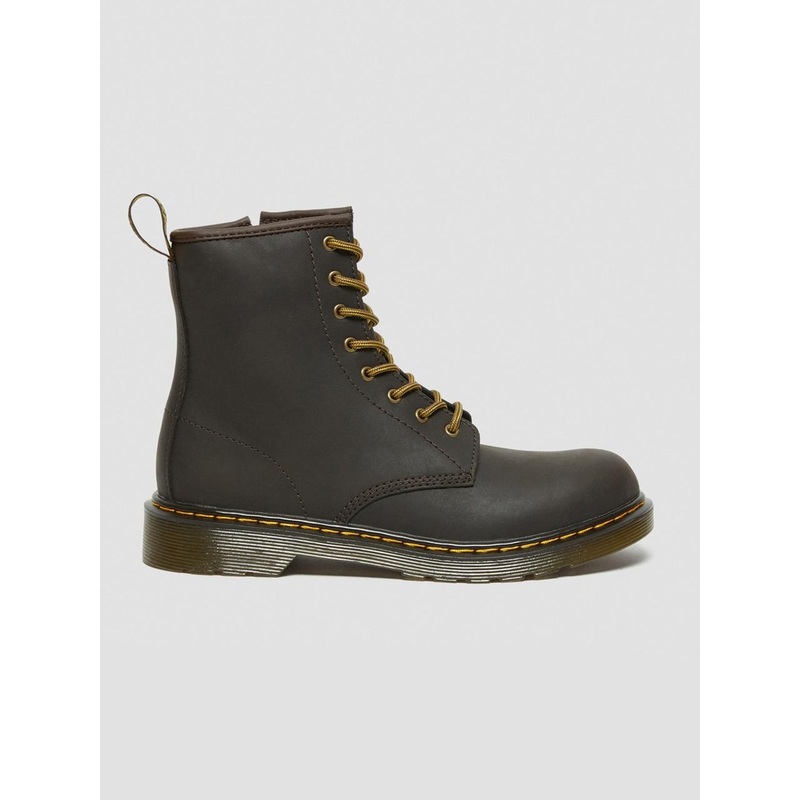 1460 Wildhorse Lamper Dark Brown Boots (Kids) K05 DARK BROWN