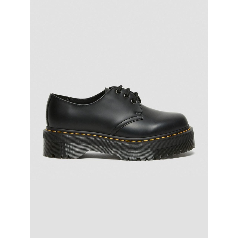 1461 Quad Polished Smooth Black Shoes 05/W06 BLACK