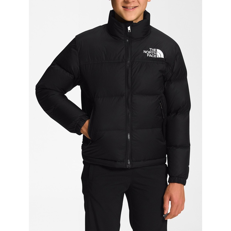 1996 Retro Nuptse Jacket (Boys 7-14) XS TNF BLACK (JK3)