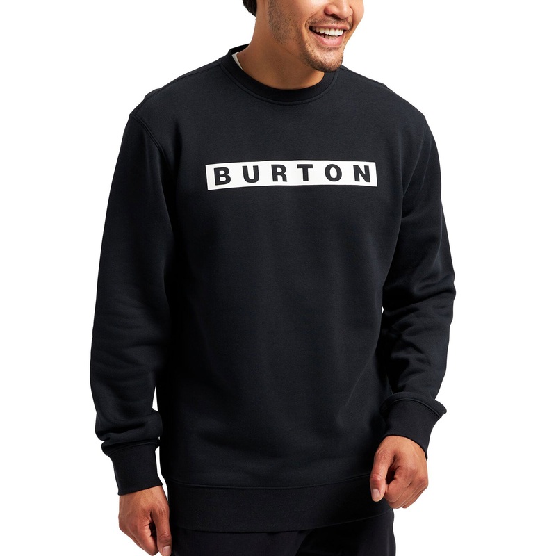 Vault Crewneck Sweatshirt SM TRUE BLACK (001)