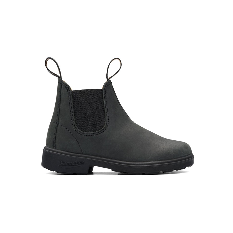 1325 Rustic Black Boots (Kids) K01 RUSTIC BLACK
