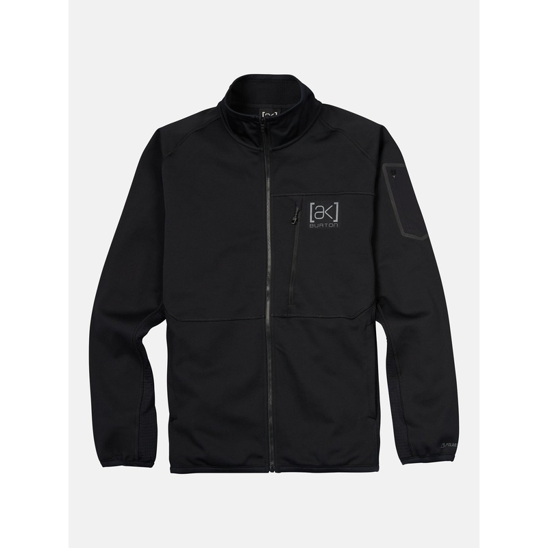 [ak] Helium Power Grid Polar Fleece SM TRUE BLACK (001)