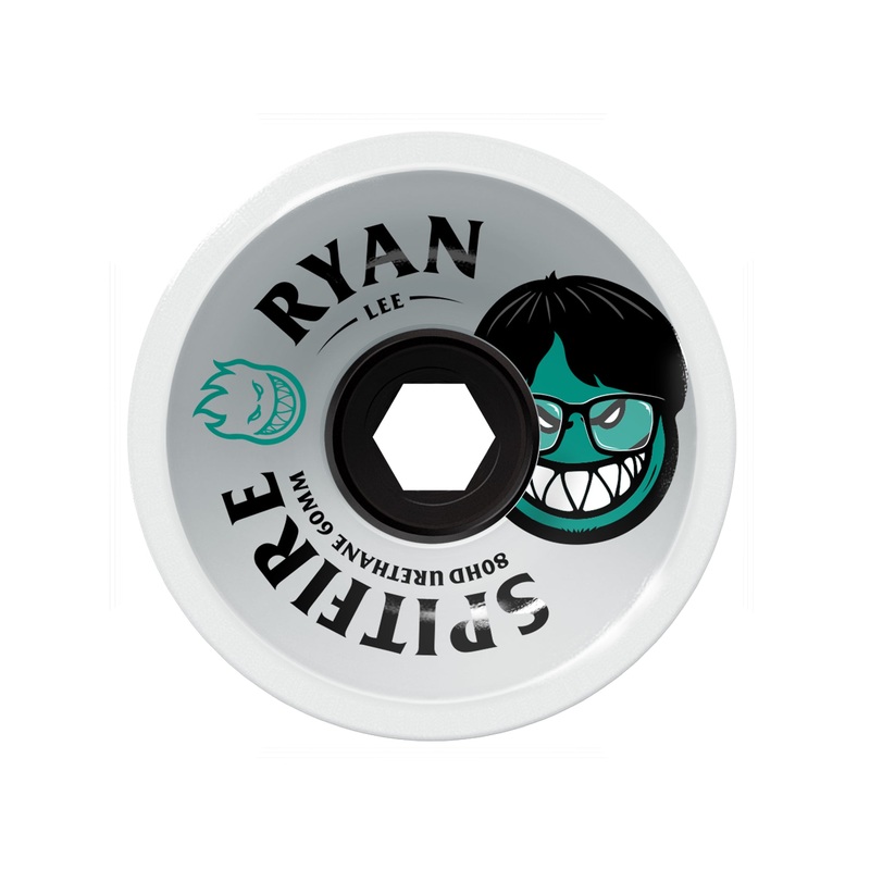 80hd Burn Squad Ryan Lee Superwide Wheels 60MM CLEAR