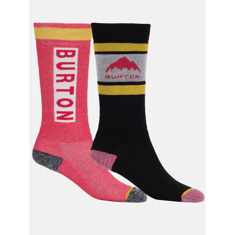 Weekend Midweight 2 Pack Socks (Youth 7-14) XS/S AZALEA PINK (653)
