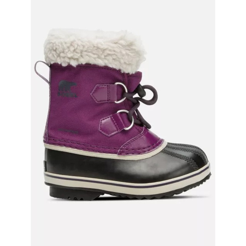 Yoot Pac Nylon WP Wild Iris/Dark Plum Winter Boots (Kids) K04 WILD IRIS/DARK PLUM (594)