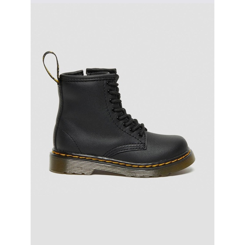 1460 Softy T Black Boots (Little Kids) T07 BLACK