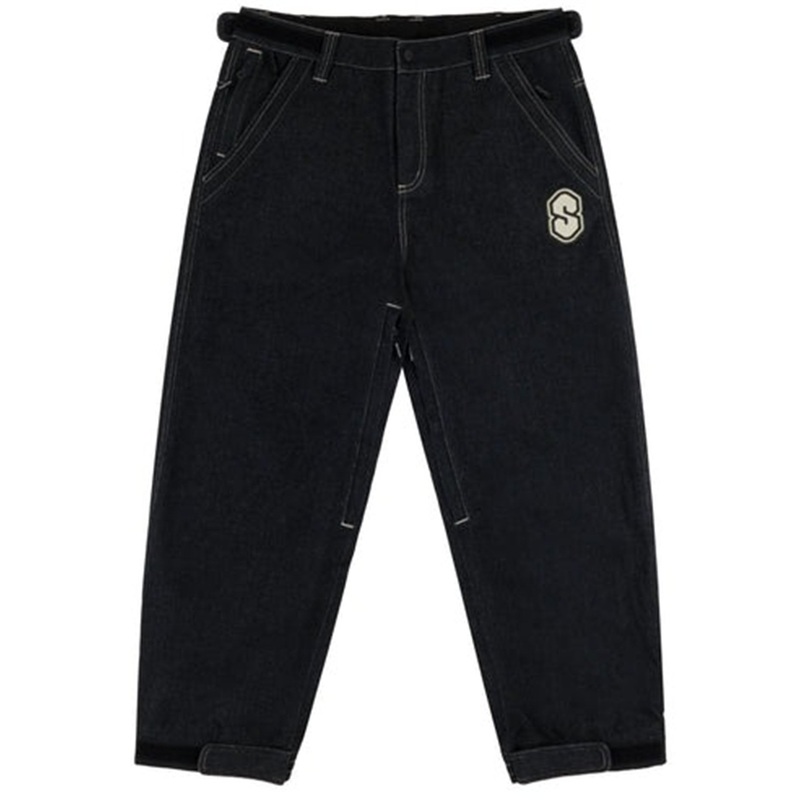 3 Ply Denim Snow Pants XXS BLACK