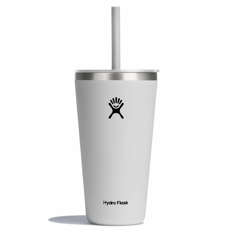 28oz All Around Straw Lid White Tumbler O/S WHITE
