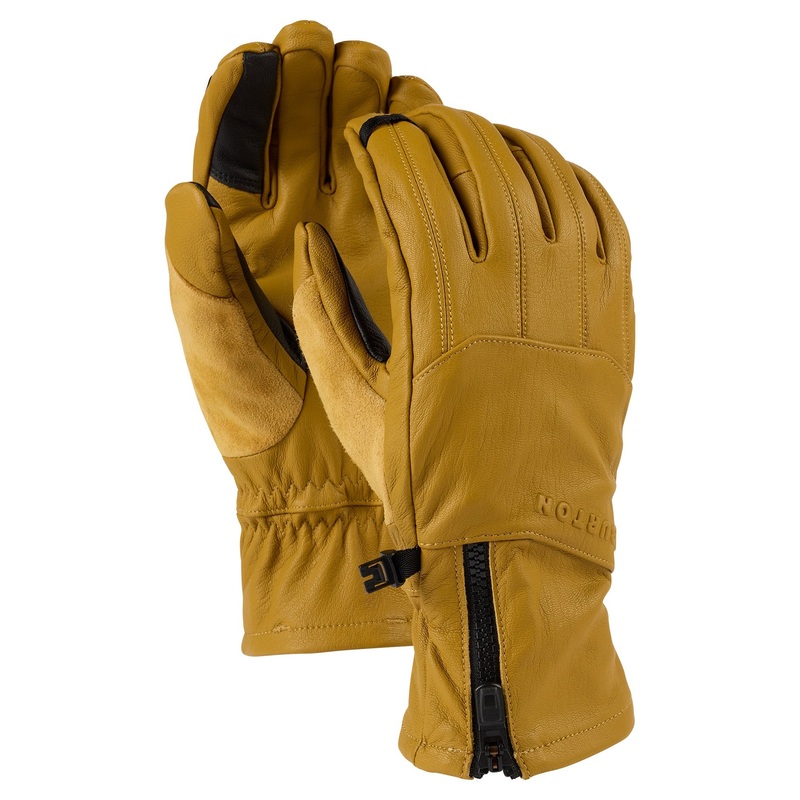 [ak] Leather Tech Gloves SM TRUE BLACK (002)