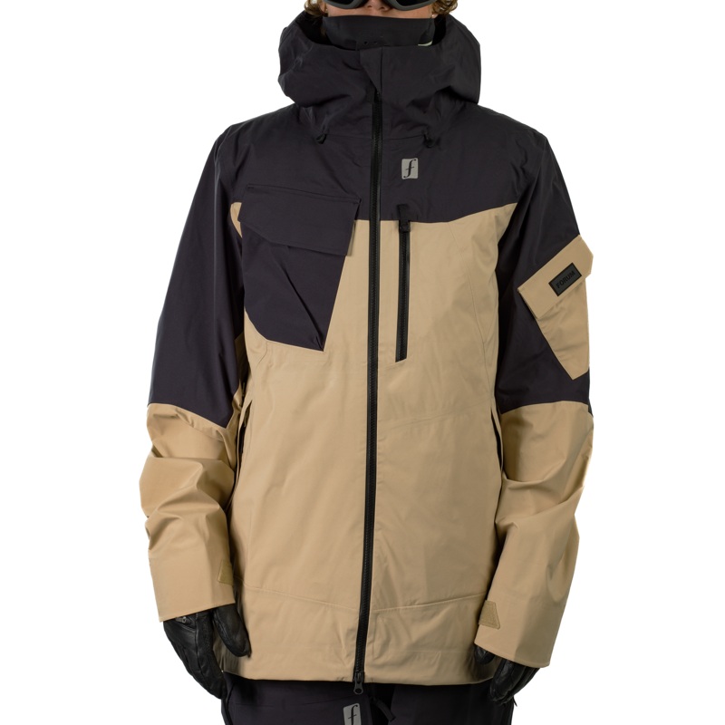 3 Layer Backcountry Jacket MED BLACK DESERT KHAKI