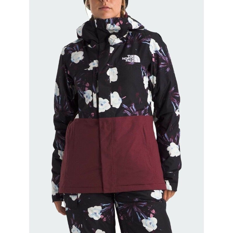 Freedom Insulated Jacket (Women) SM TNF BLK FLWR/PLUM (00M)