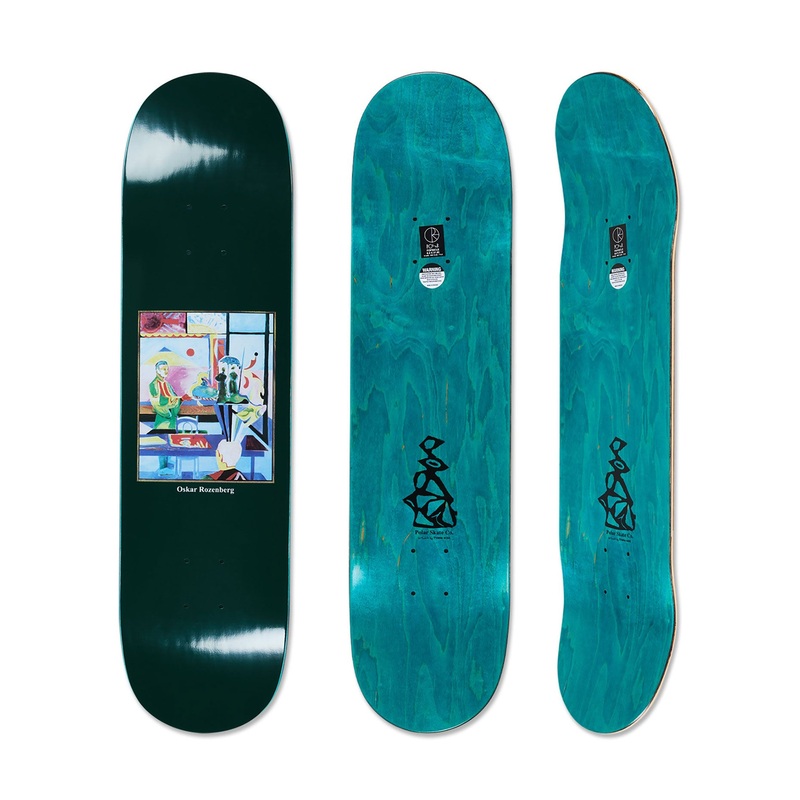 Oskar Rozenberg House Of Eternal Return 8” Skateboard Deck 8 GREEN