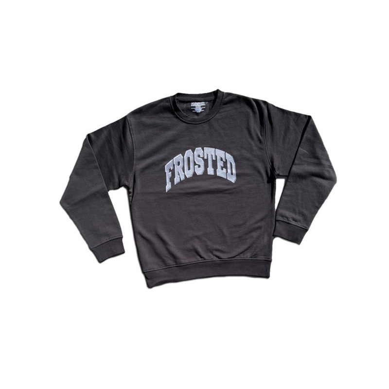 Varsity Logo Crewneck SM FADED BLACK