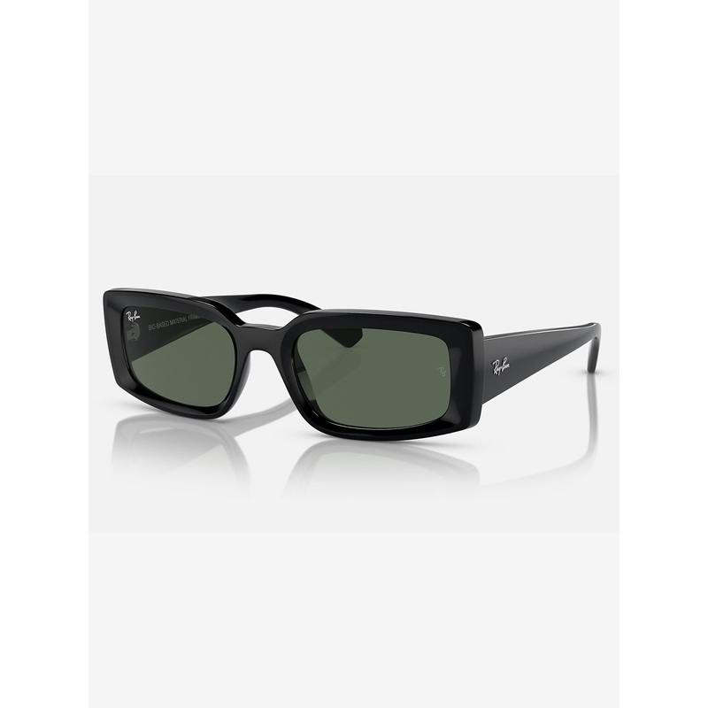 Kiliane Polished Black/Dark Green Sunglasses 54 BLACK/DARK GREEN