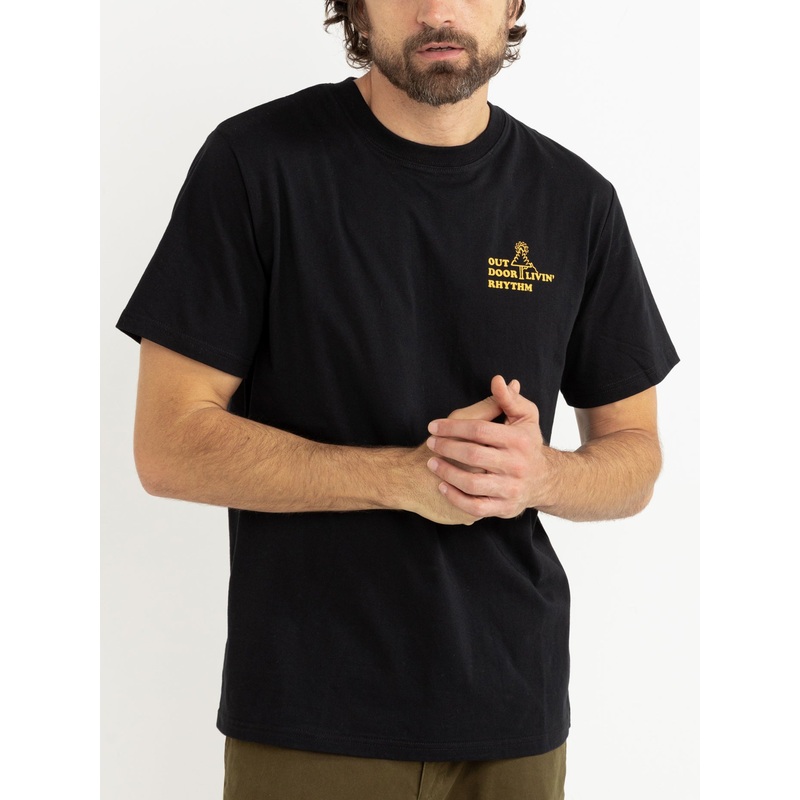 Outdoor Livin T-Shirt MED BLACK