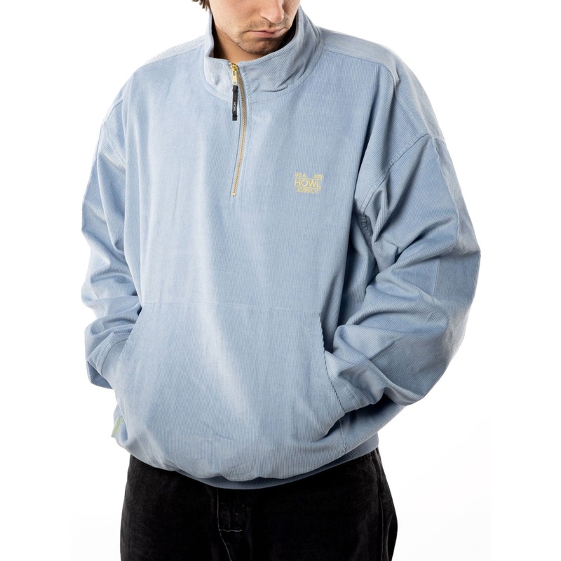 Corduroy Half Zip Jacket LRG UNIFORM BLUE