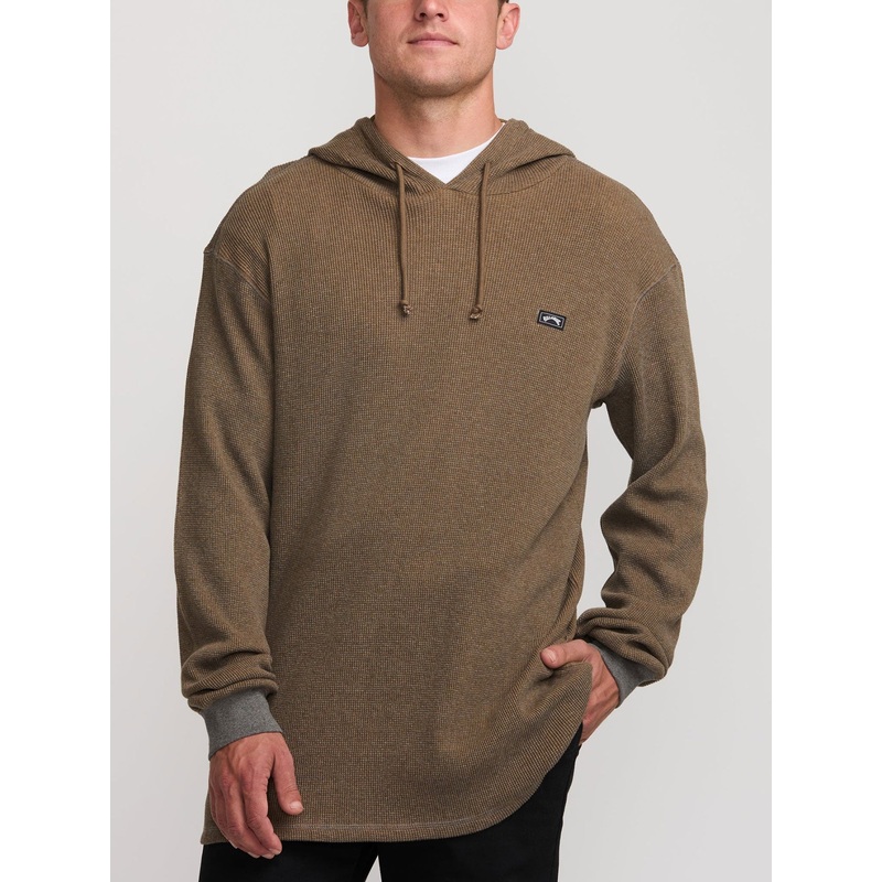 Keystone Hooded Long Sleeve T-Shirt SM OATMEAL (OAT)