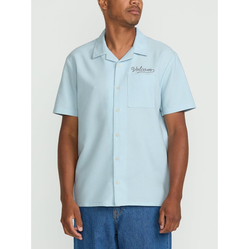 Otis Stone Short Sleeve Buttondown Shirt SM CAROLINA BLUE (CNA)