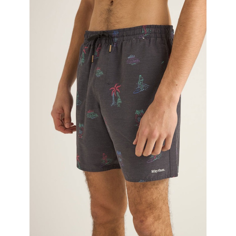 Vibes Beach Shorts 30 BLACK