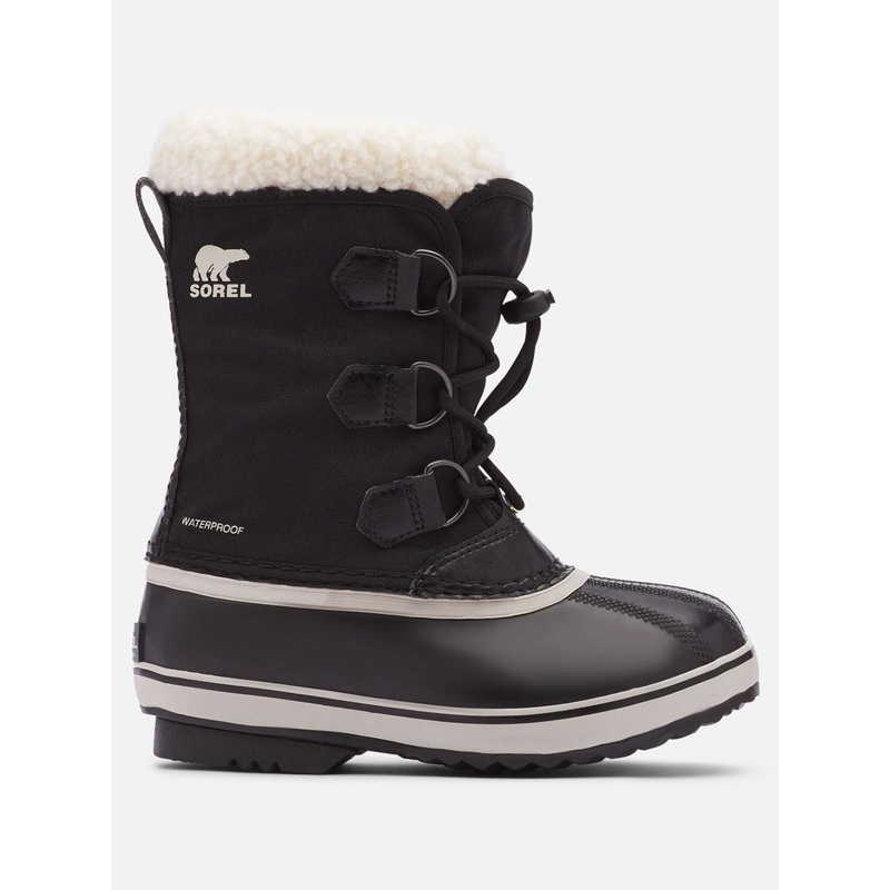 Yoot Pac Nylon WP Black Winter Boots (Kids) K01 BLACK (010)