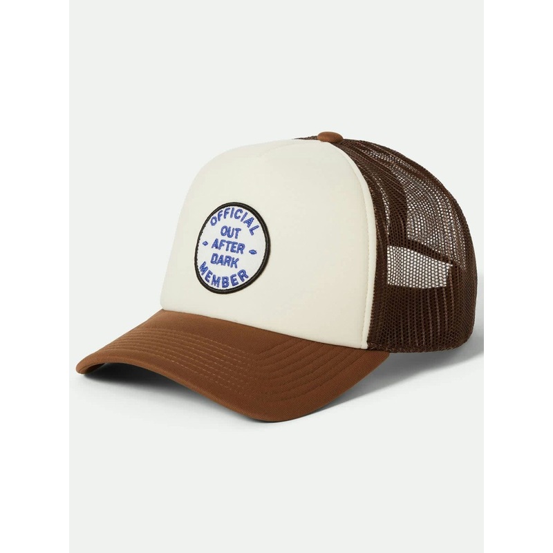Out After Dark Netplus Trucker Hat O/S PINECONE BROWN/WHITECAP