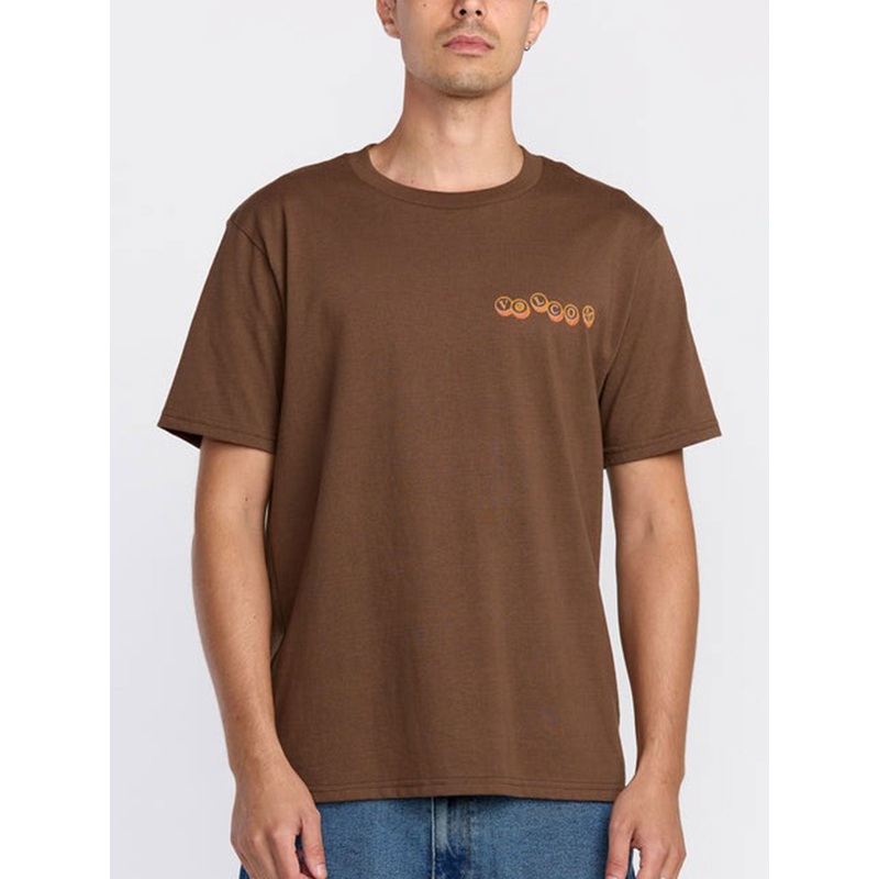 Veevo T-Shirt SM BROWN STONE (BRS)