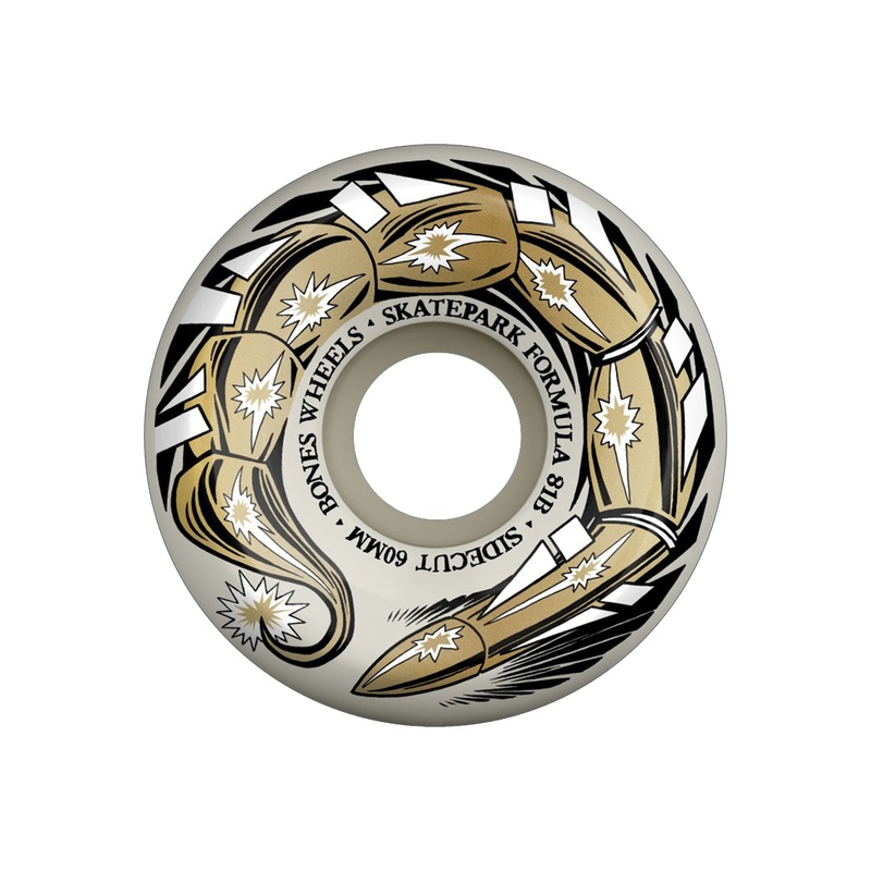 SPf Sidecut Scorpedo 81B Skateboard Wheels 54MM/81B NATURAL