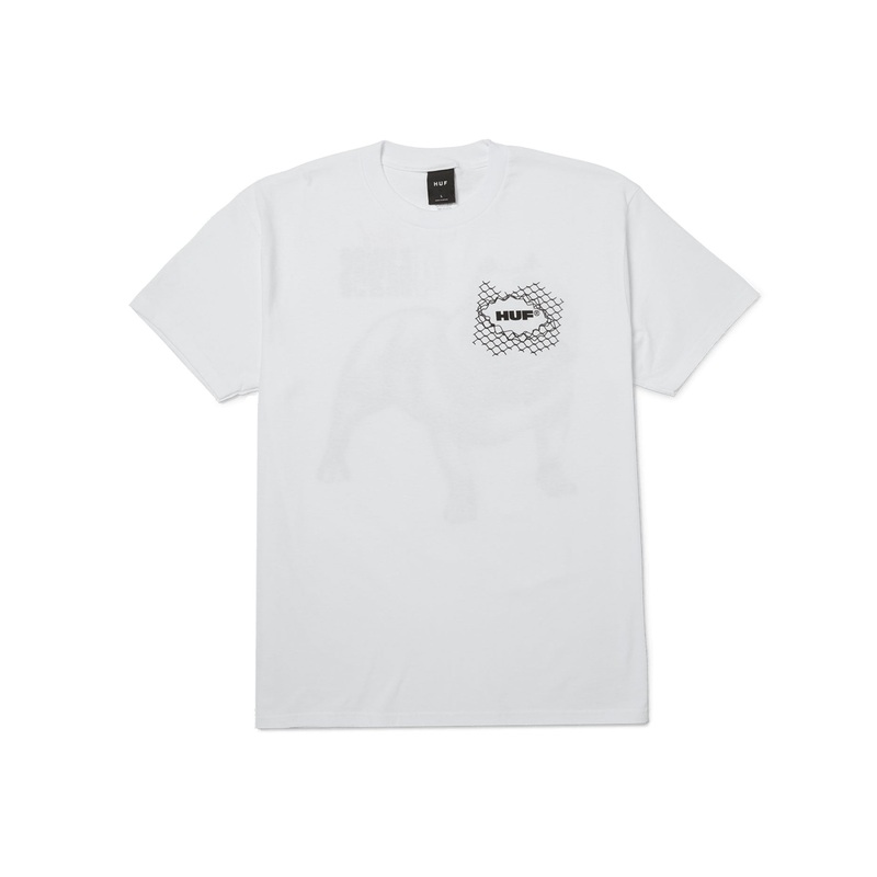 4 The Dawgs T-Shirt MED VINTAGE BLACK