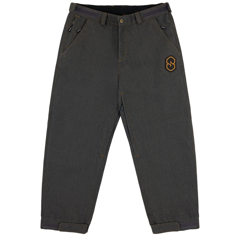 3 Ply Denim Pants XXS GREY