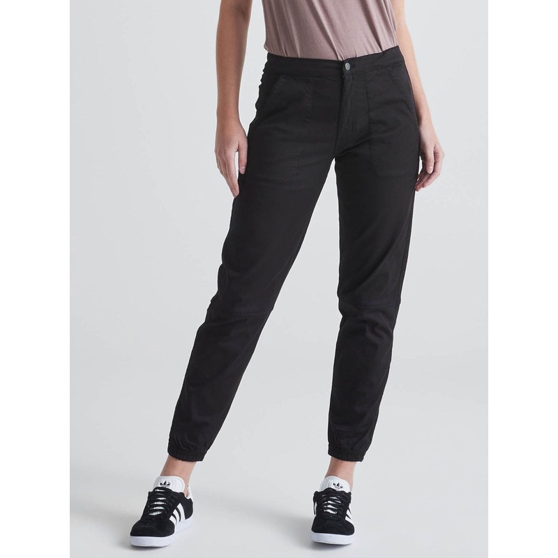 Live Free High Rise Jogger Pants 25X28 BLACK (BLK)
