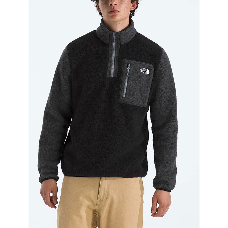 Yumiori 1/4 Zip Fleece MED TNF BLACK/ASPHALT/GREY (S5H)