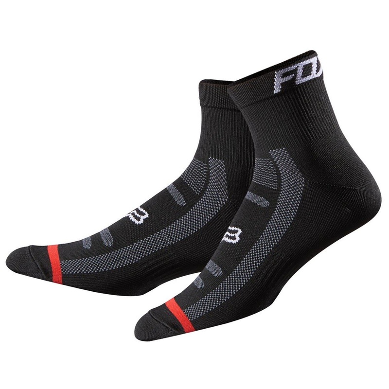 Fox Trail Mens 4″ Sock 2016 Black L/XL
