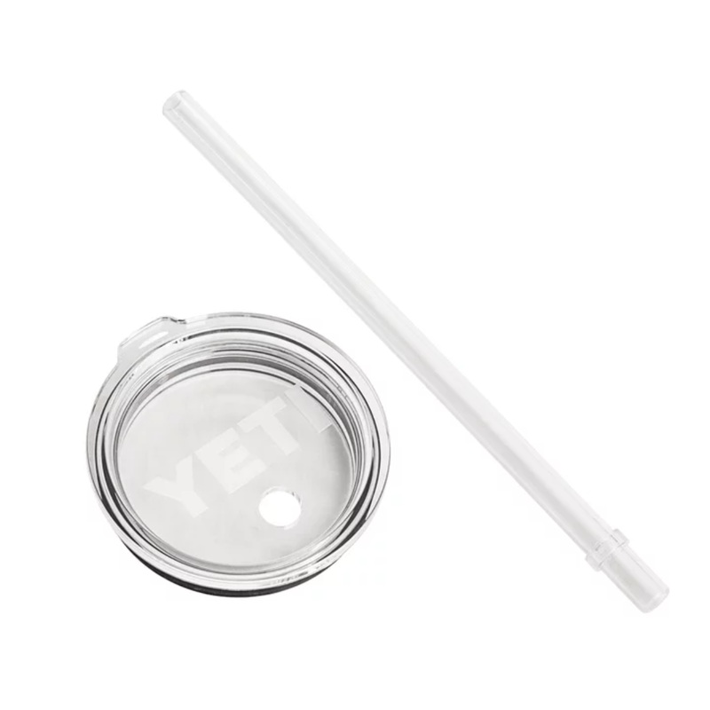 YETI Rambler 30oz Tumbler Straw Lid Clear