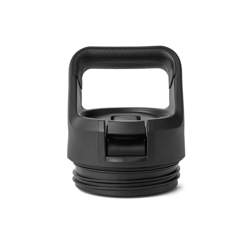Yeti Rambler Bottle Straw Cap Black Black