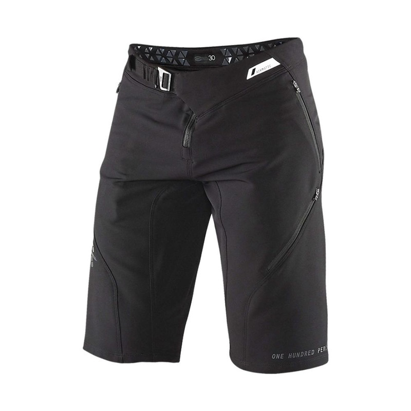 100% Airmatic Mens Mountain Short Black 38