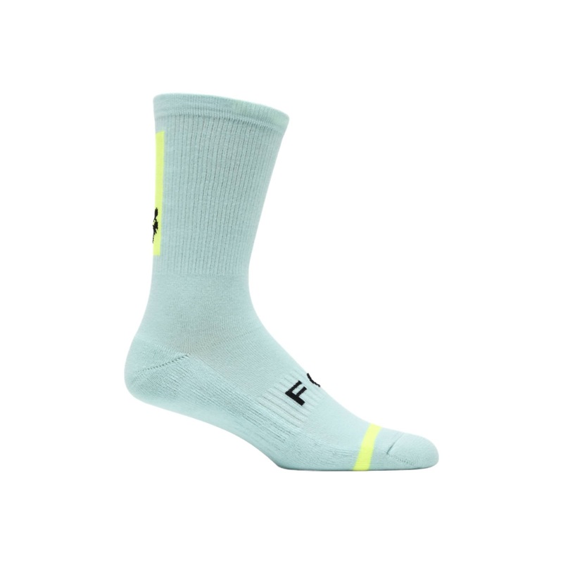Fox Defend 8″ Socks Light Blue SM